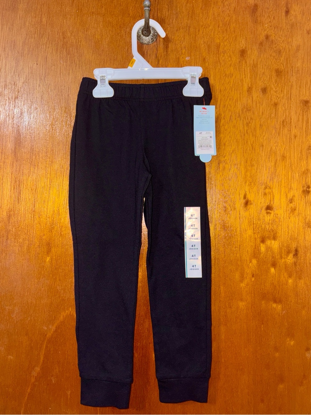Cat & Jack Solid Black Joggers